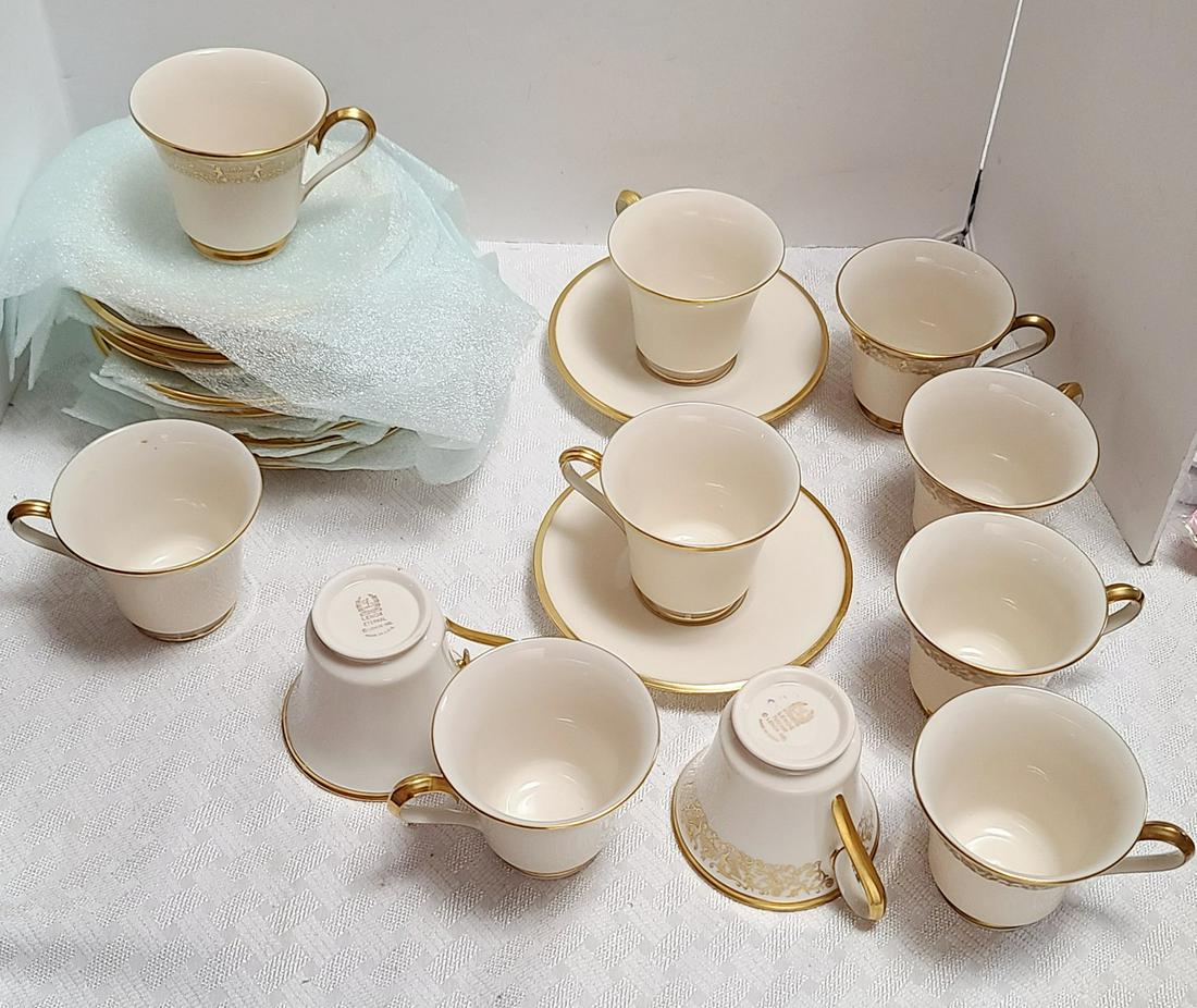 Lenox USA Eternal and Tuscany Mugs Eternal Plates. 1: Lenox USA Eternal and Tuscany Mugs Eternal Plates. 1 Eternal Mug Cracked