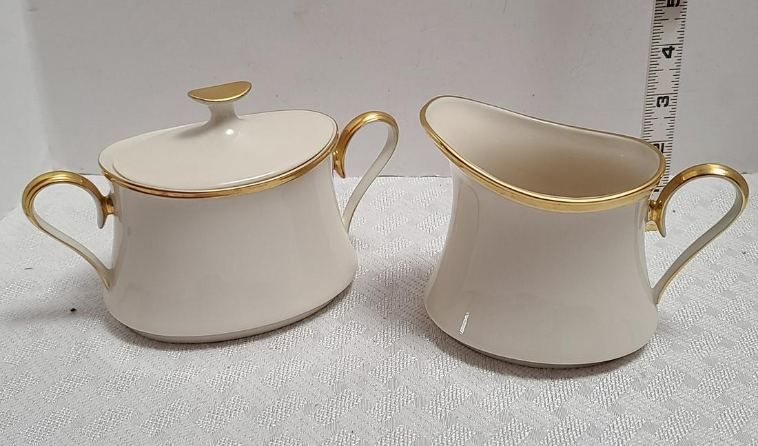 Lenox USA Eternal Sugar and Creamer: Lenox USA Eternal Sugar and Creamer