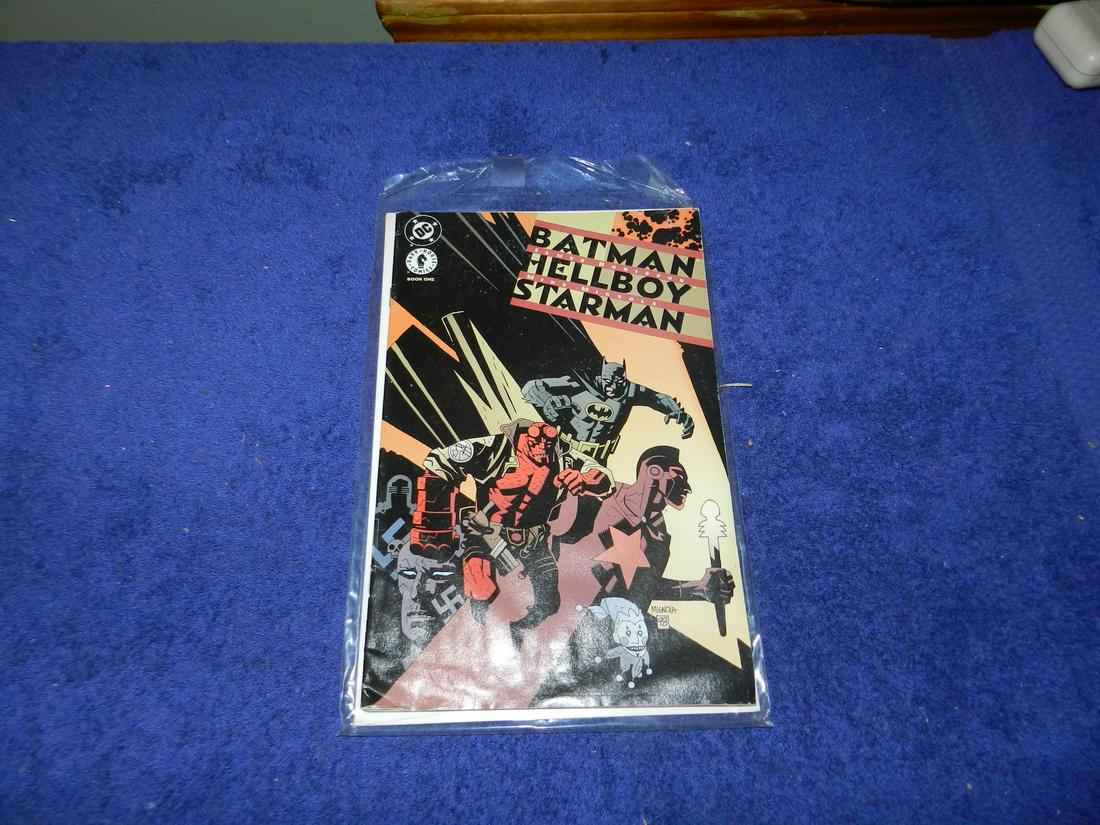 Dark horse Batman Hellboy starman Comic Book One (1 of 1)