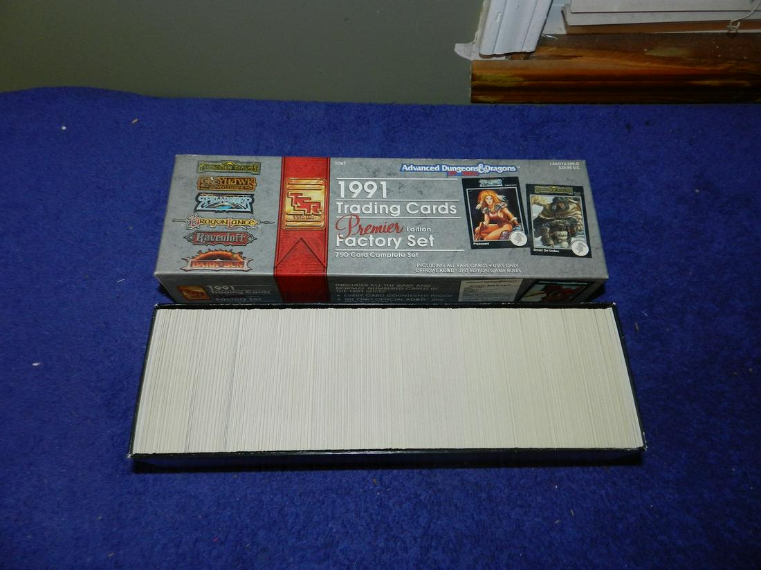 1991 Advanced Dungeons & Dragons Trading Card set (1 of 1)