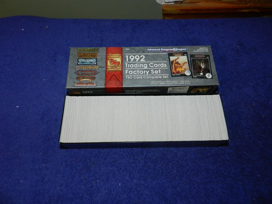 1992 Advanced Dungeons & Dragons Trading Card set (1 of 1)