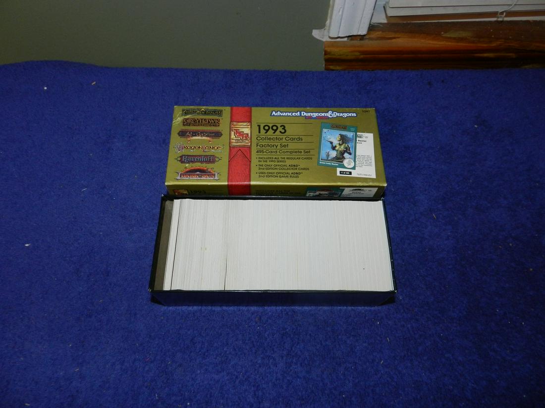 1993 Advanced Dungeons & Dragons Trading Card set (1 of 1)