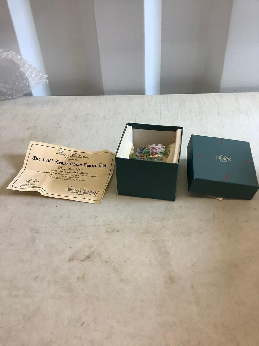 Lennox 1991 China Easter Egg Oct 11 2021 Emanon Auctions And Estate Sales In Nj