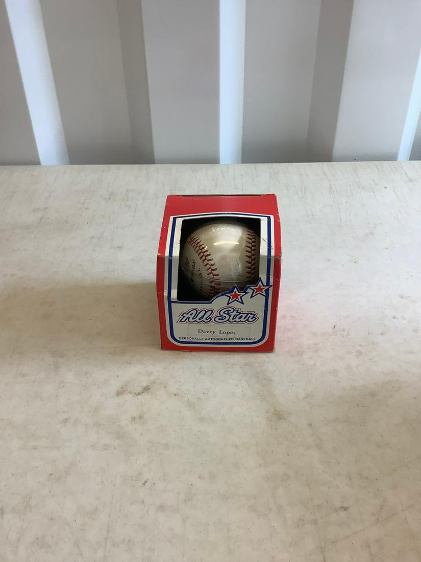 signed all star official baseball davey lopes (1 of 1)
