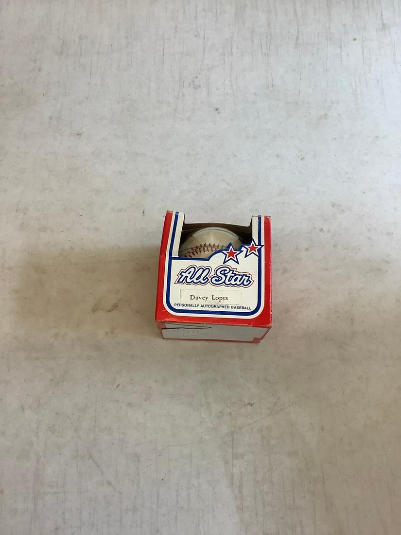 signed all star official baseball davey lopes (1 of 1)