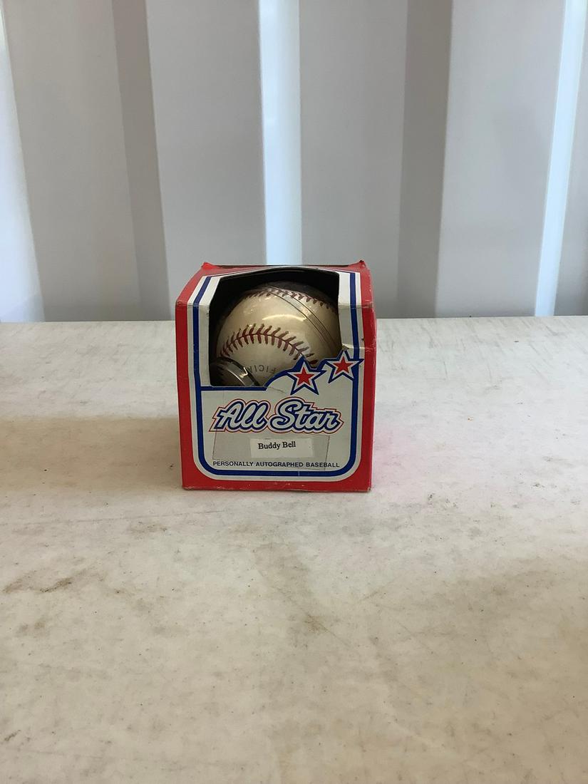signed all star official baseball buddy bell (1 of 1)