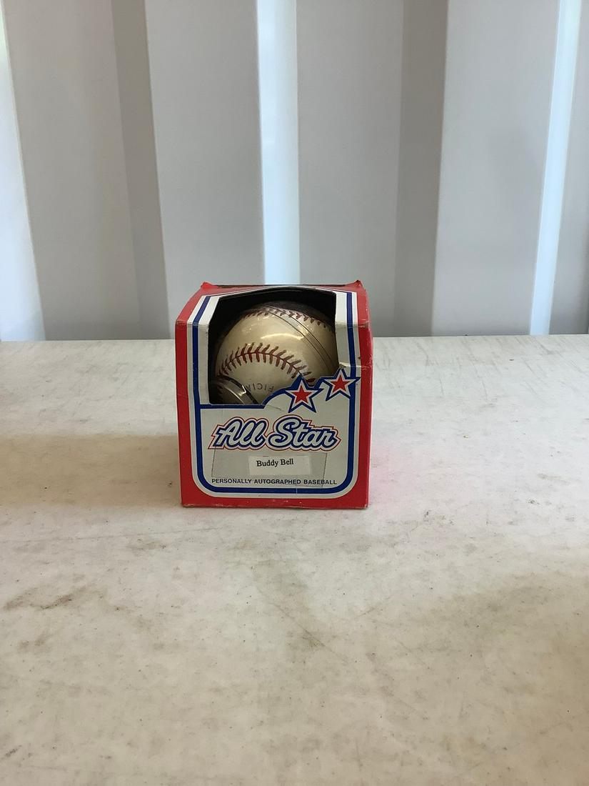 signed all star official baseball buddy bell (1 of 1)