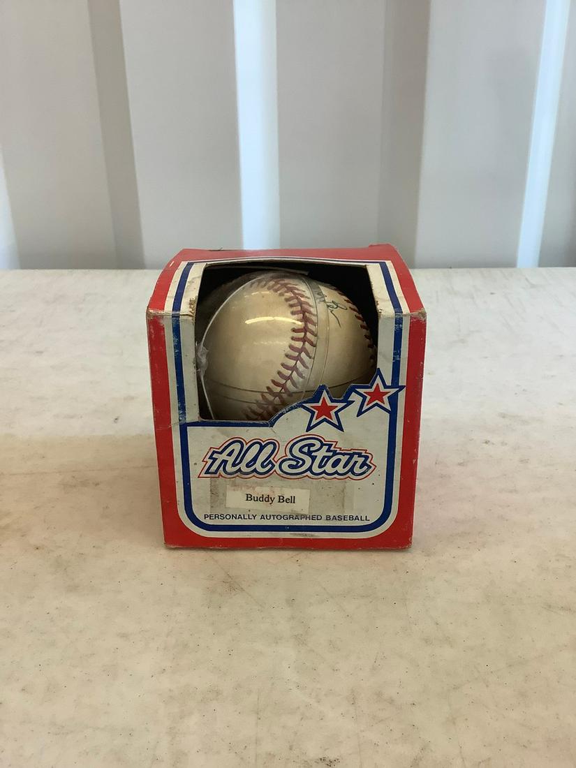 signed all star official baseball buddy bell (1 of 1)