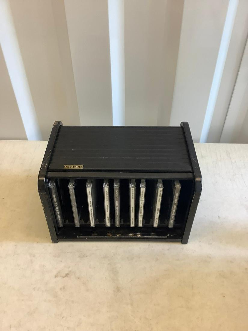Large lot of Beatles CD in beatles case (1 of 1)