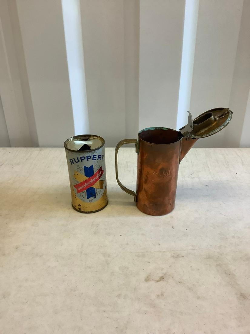 Vintage beer can opener Revere Rome tapster with: Vintage beer can opener Revere Rome tapster with ruppert knickerbocker can