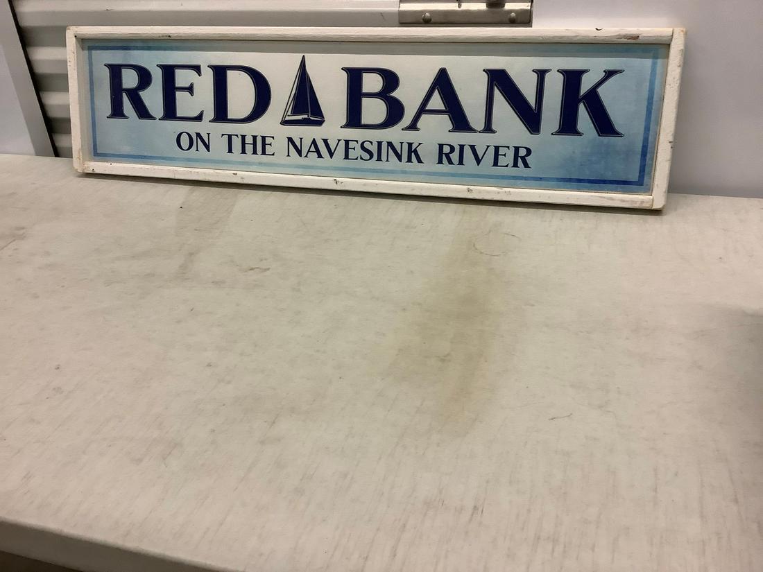 Red Bank Wood Sign 37x9 (1 of 1)