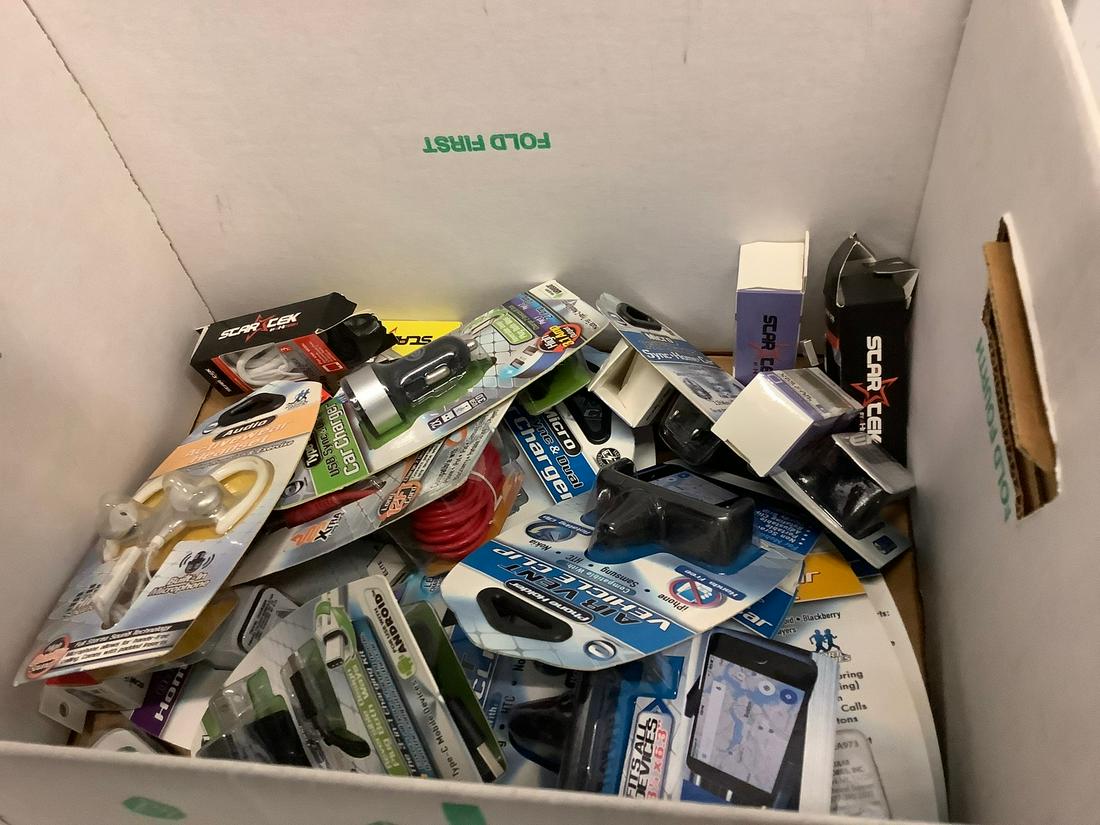 Large Lot of Earbuds Chargers and More (1 of 1)