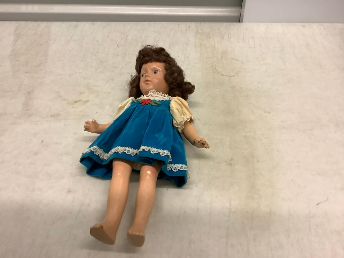 Circa 1940's "Vogue" Composition Doll (1 of 1)