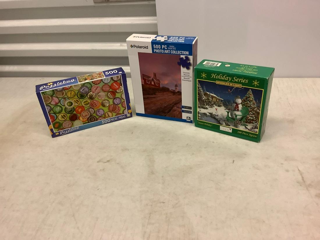 Three Sealed Puzzles: Three Sealed Puzzles