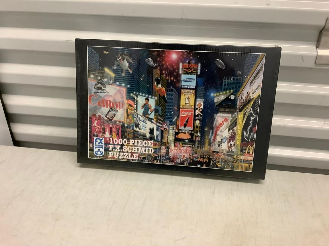 F.X. Schmid Sealed "Times Square" Puzzle: F.X. Schmid Sealed "Times Square" Puzzle