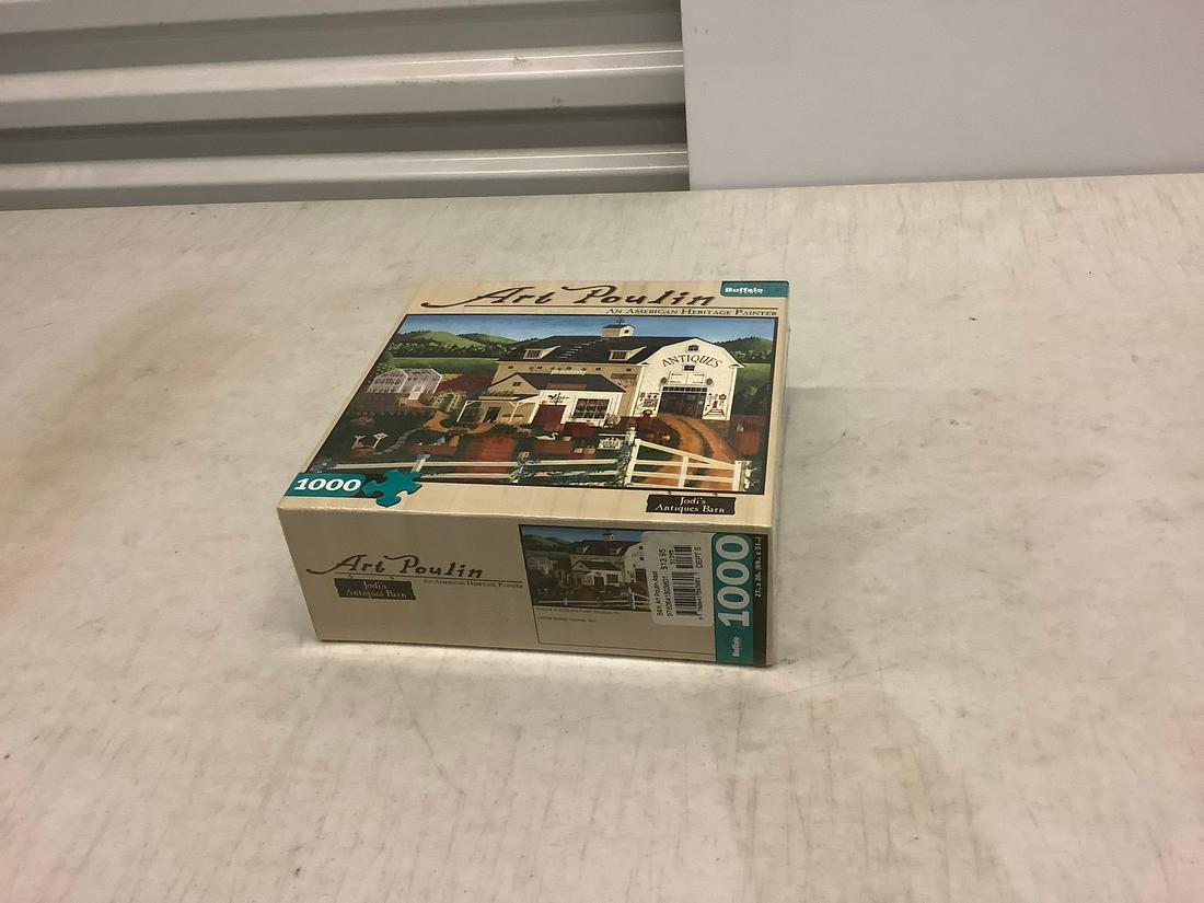 "Art Poulin Antiques Barn" Puzzle: "Art Poulin Antiques Barn" Puzzle