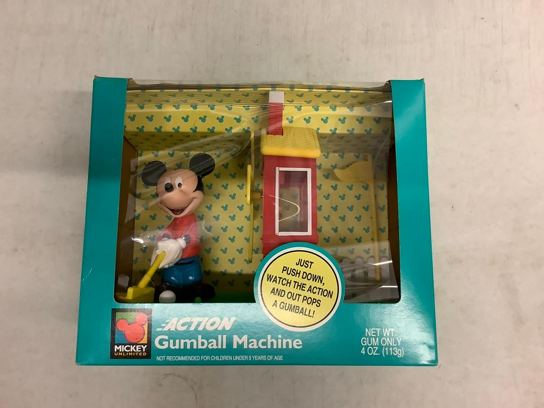 Mickey Mouse Action Gumball Machine (1 of 1)