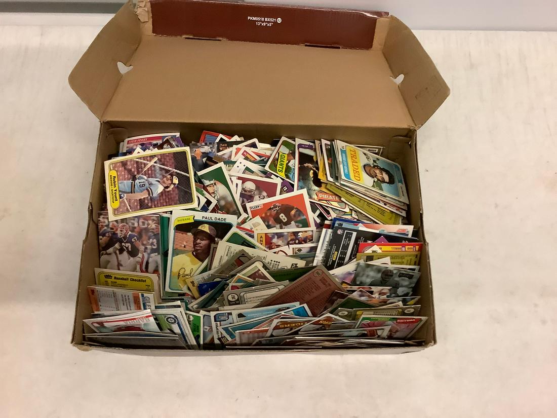 Full box of baseball cards, various years (1 of 1)