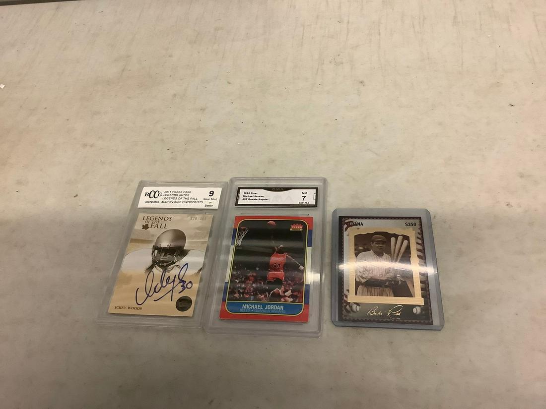 Michael Jordan Rookie Reprint Card and More: Michael Jordan Rookie Reprint Card and More