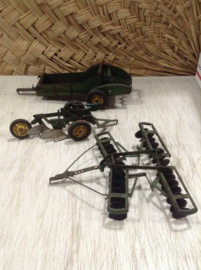 Made in USA Metal John Deere Tractor Attachments (1 of 1)