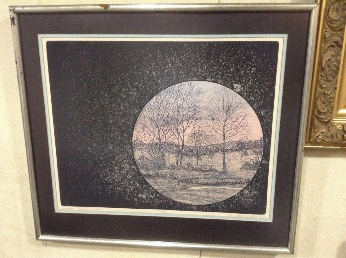 Etching and Viscosity "Microcosm" Pencil Signed & (1 of 1)