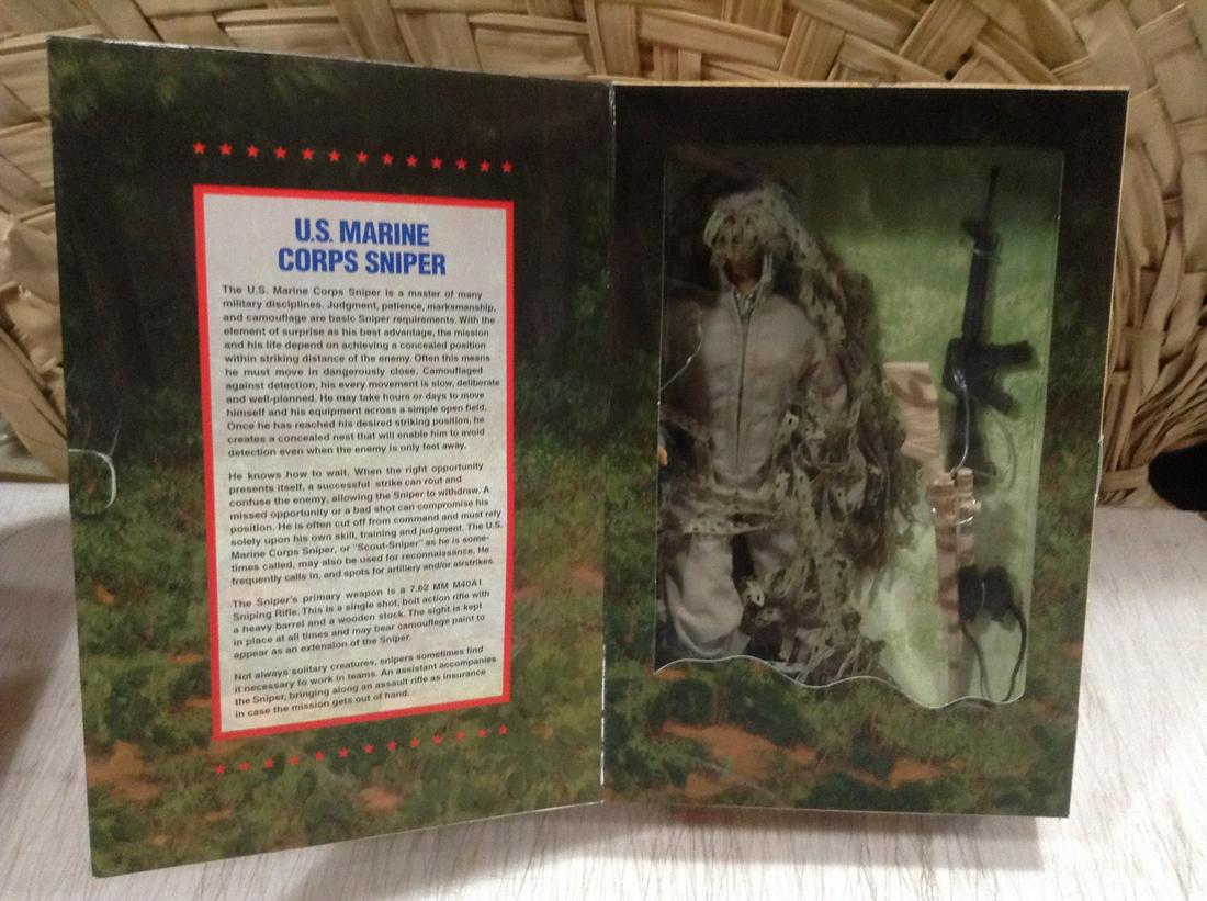 1997 Limited Edition GI Joe Classic Collection US: 1997 Limited Edition GI Joe Classic Collection US Marine Corps Sniper