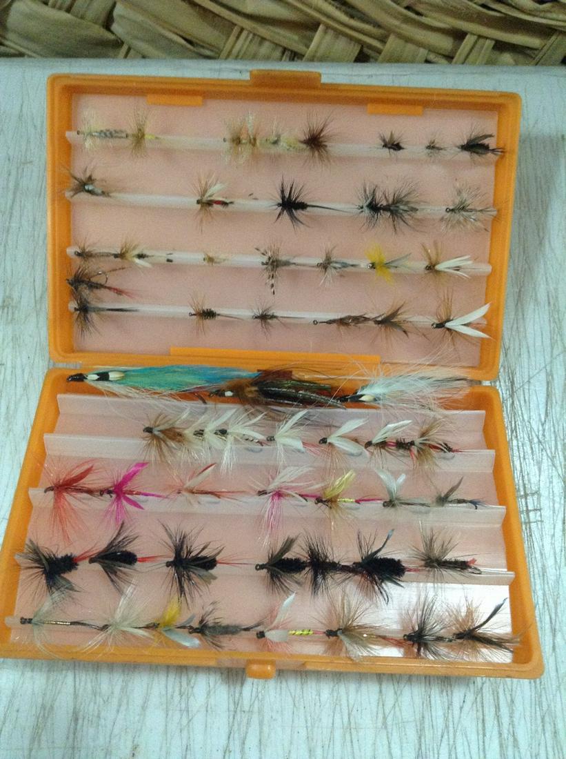 Box full of Fly Fishing Lures (1 of 1)
