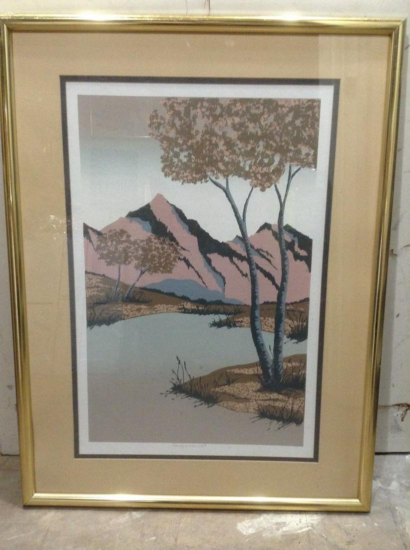 Pencil Titled "Peaceful Moments"  Print 33.5"x25.5" (1 of 1)