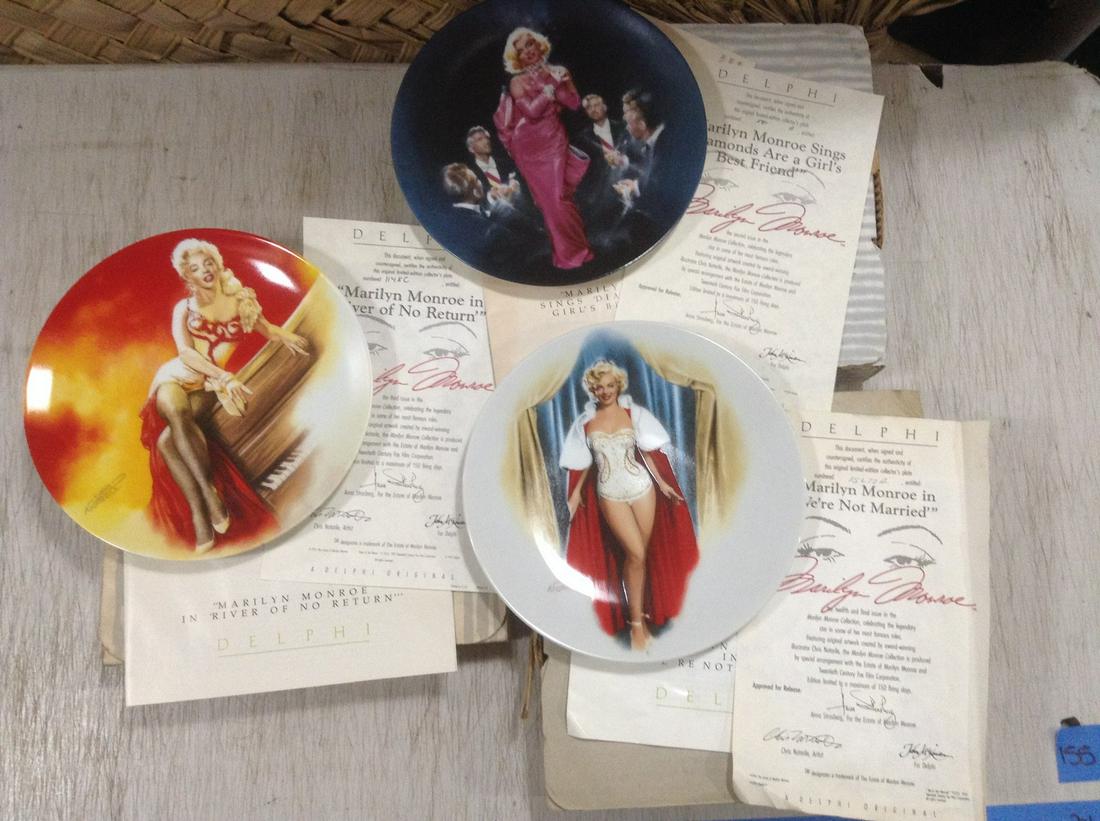 Marilyn Monroe Limited Edition Collector Plates with (1 of 1)