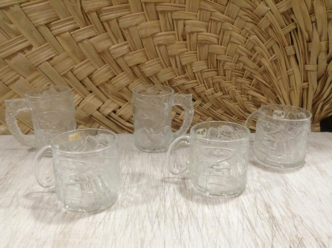 Lot of McDonald's Batman Glasses: Lot of McDonald's Batman Glasses