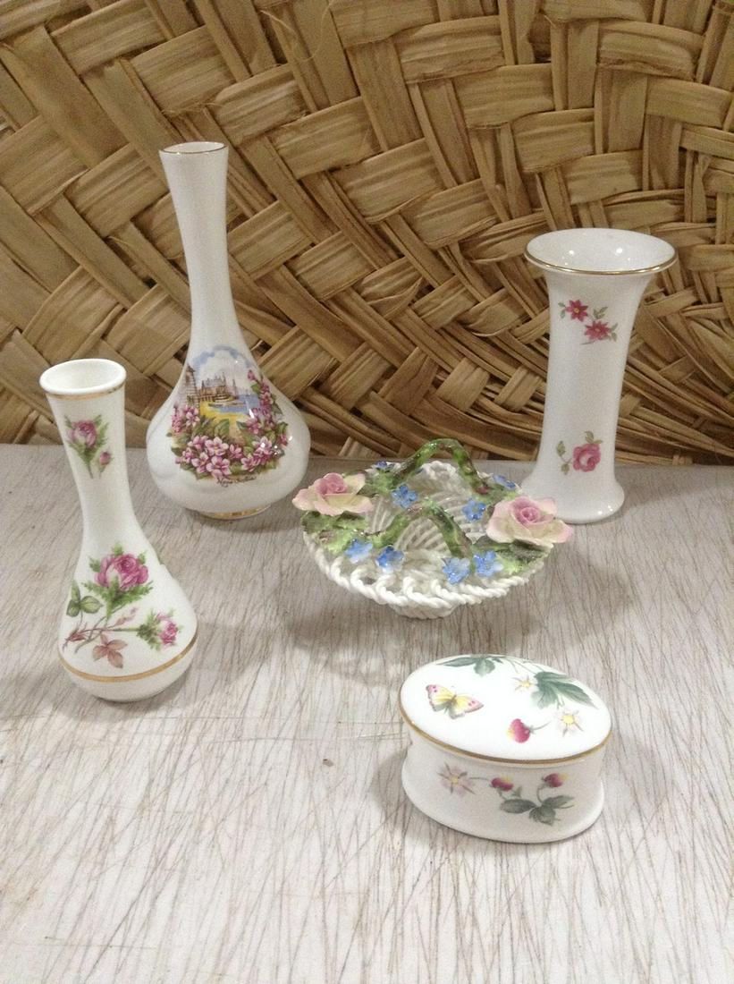 Royal Worcester and other English Bone china tallest: Royal Worcester and other English Bone china tallest 6.25"
