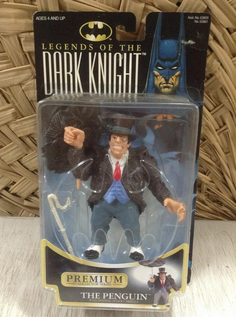 1997 Kenner Premium Collector Series The Penguin Action: 1997 Kenner Premium Collector Series The Penguin Action Figure on the Card