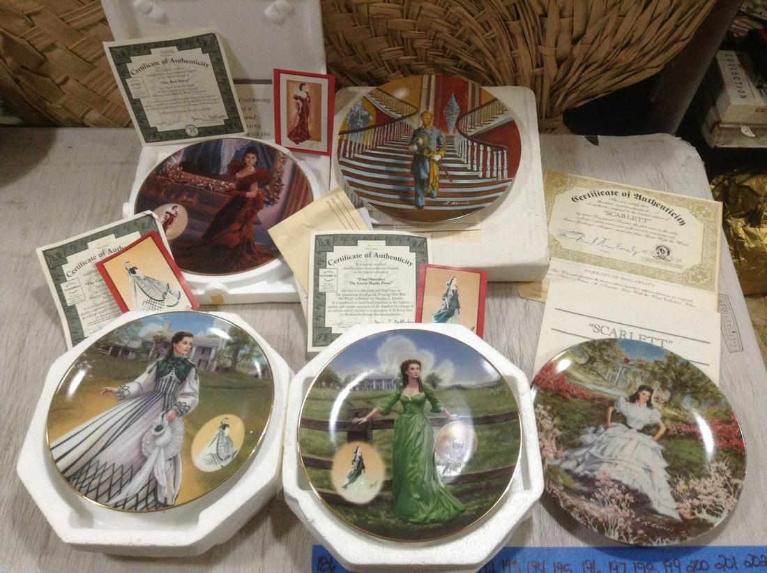 Bradford Exchange & Knowles Limited Edition Gone with (1 of 1)