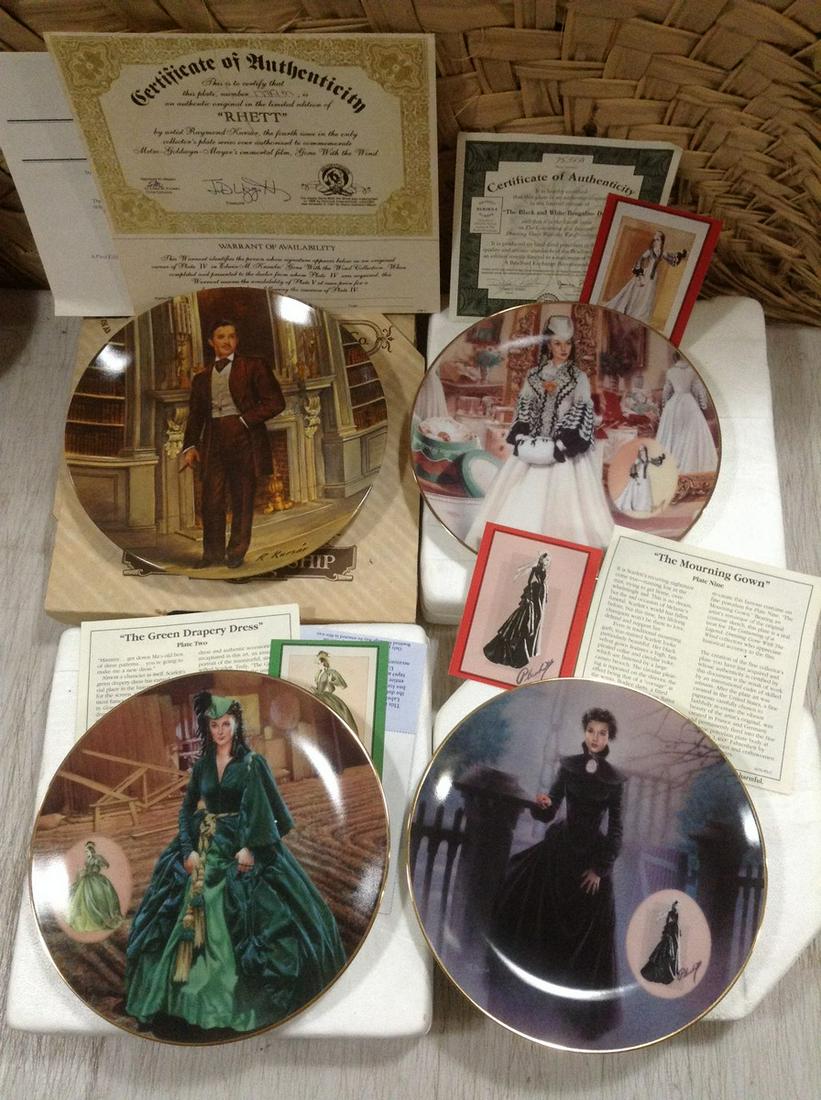 Bradford Exchange & Knowles Limited Edition Gone with (1 of 1)