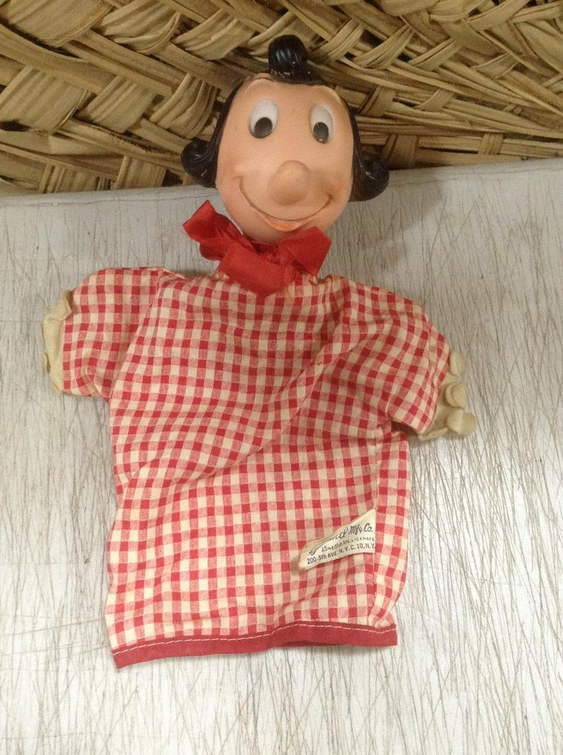 1960 Gund Olive Oil Hand Puppet with Tag (1 of 1)