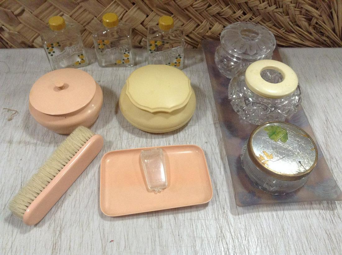 Large lot of Vintage Vanity Items (1 of 1)