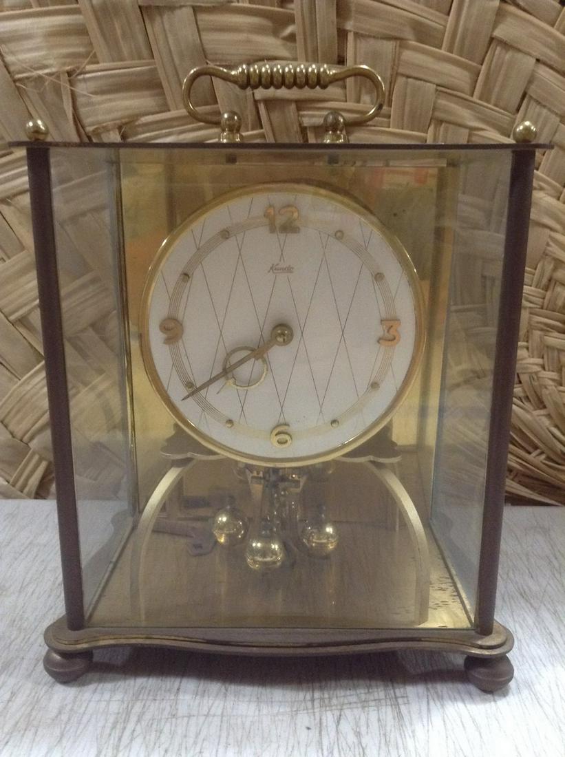 Kundo Mantle Clock 10"x7.25"x5" Untested (1 of 1)