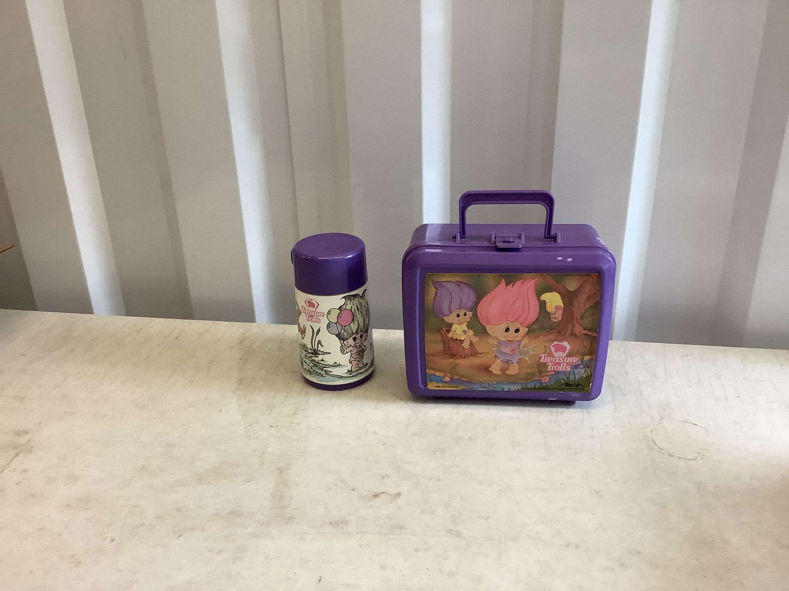 Vintage Trolls Lunch Box and Thermos (1 of 1)