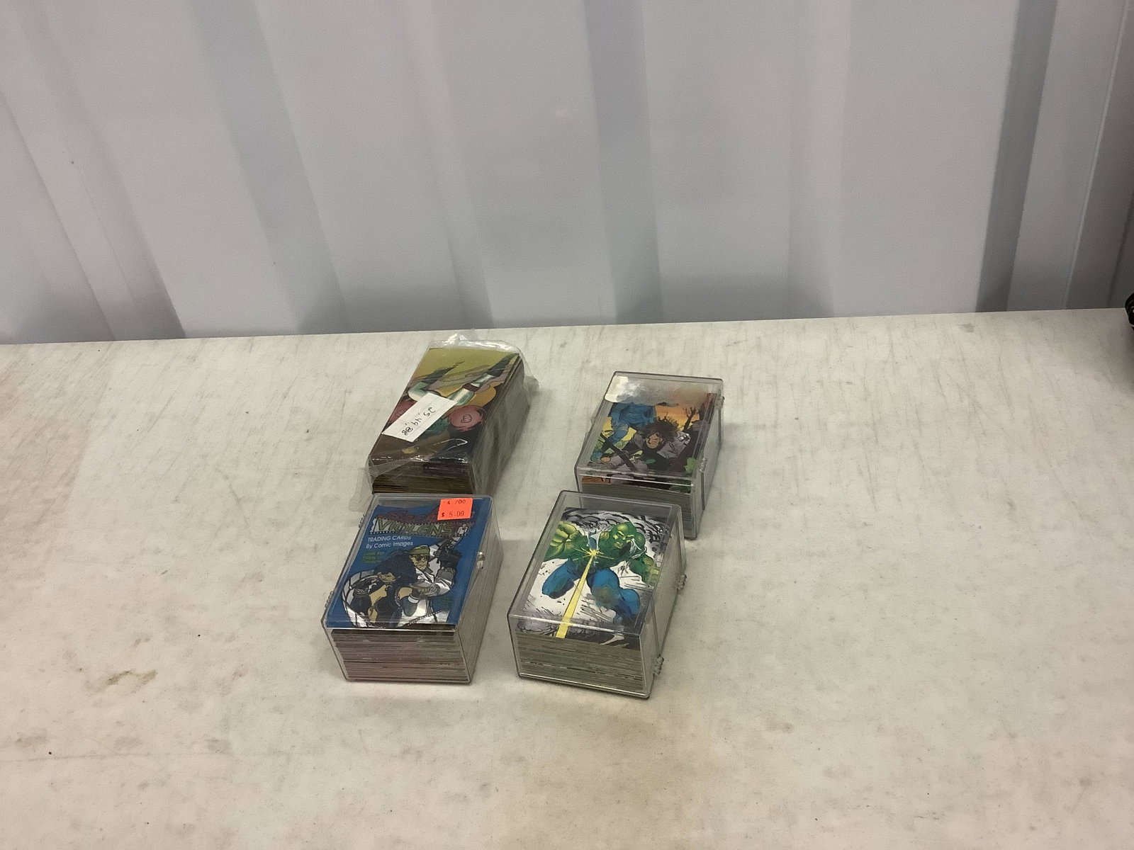 Four Boxes of Johnny Lightning Cards: Four Boxes of Johnny Lightning Cards