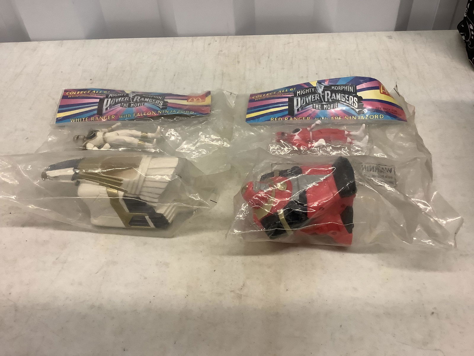 Mighty Morphin Power Rangers The Movie 1995 McDonald's: Mighty Morphin Power Rangers The Movie 1995 McDonald's Toys