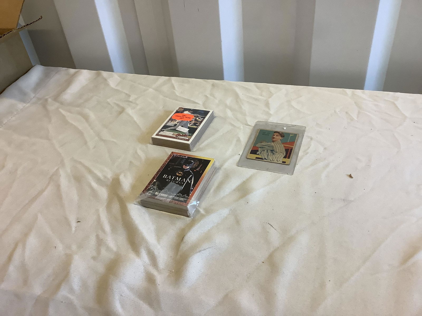 1991 Orioles Team Set, Batman Returns Cards, and  "Jo (1 of 1)