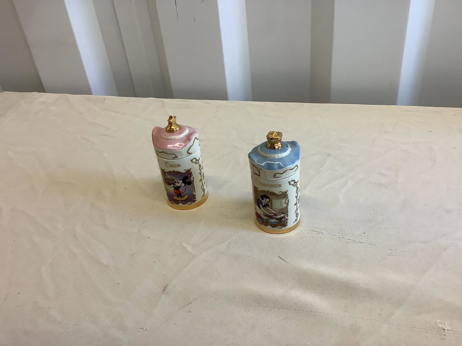 Lenox Disney Spice Holders: Lenox Disney Spice Holders