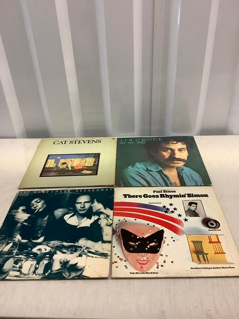1970's Jim Croce, Cat Stevens, Simon Garfunkel Albums (1 of 1)