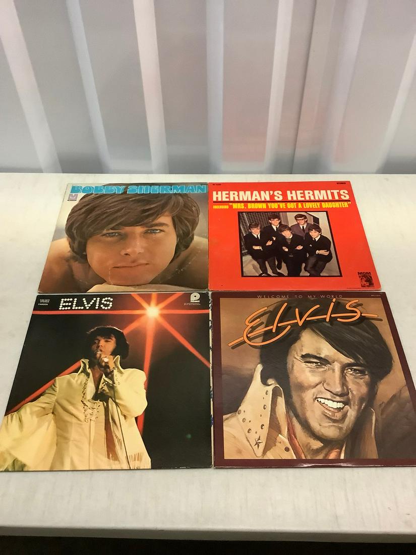 Two Elvis Albums, Herman's Hermits, Bobby Sherman (1 of 1)