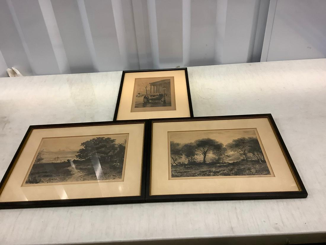 Three Hand Painted Signed B. Andersen Pictures {2} (1 of 1)