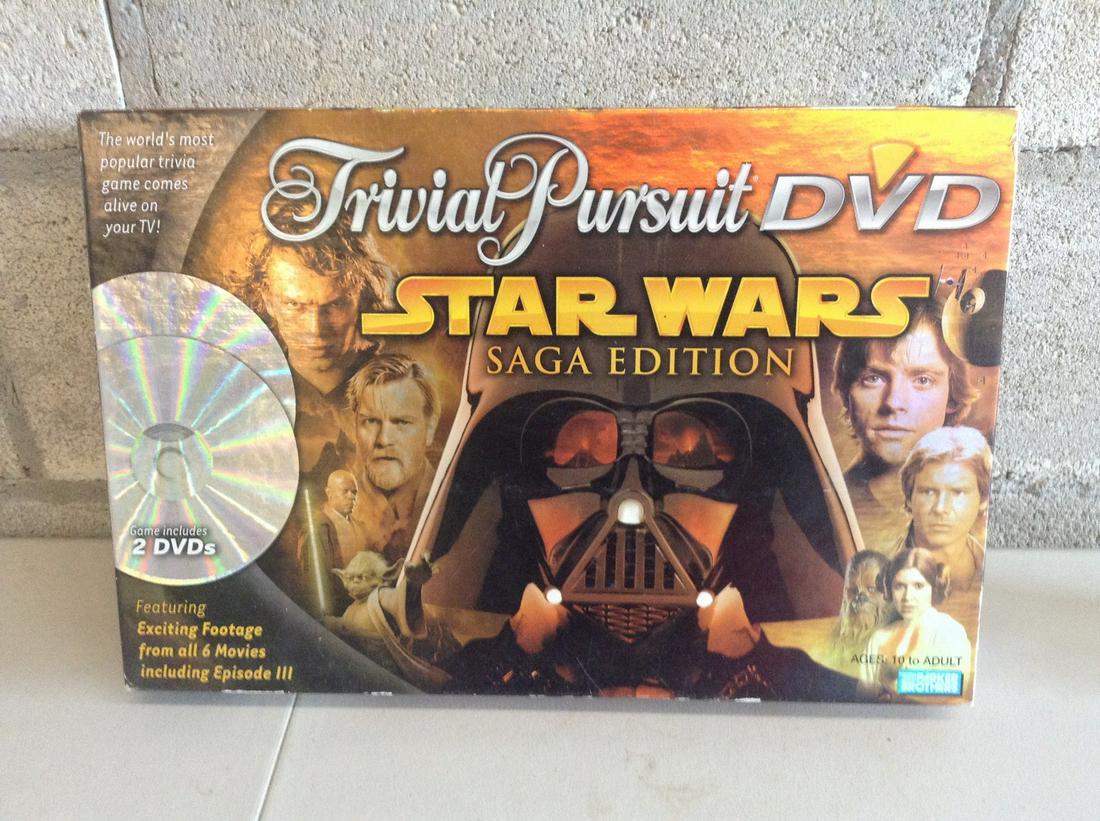 Trivial Pursuit DVD Star Wars Saga Edition (1 of 1)