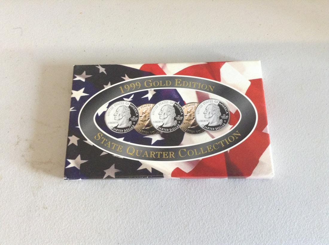 1999 Gold Edition State Quarter Collection (1 of 1)