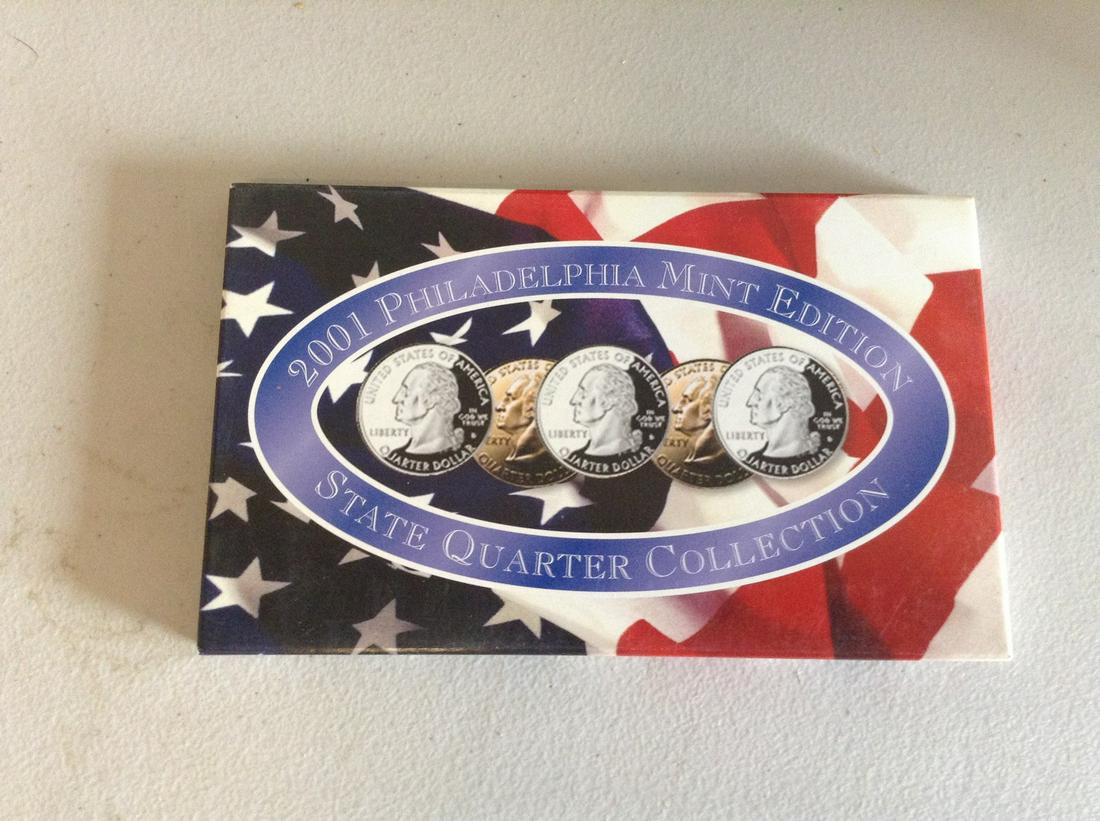 2001 Philadelphia Mint Edition State Quarter collection (1 of 1)