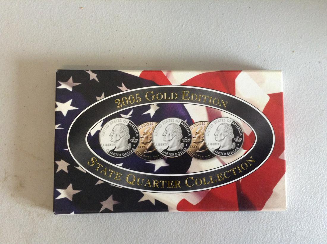 2005 Gold Edition State Quarter Collection (1 of 1)