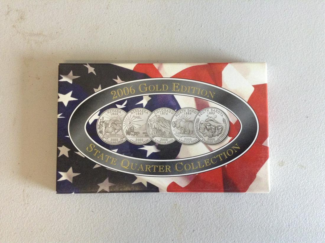 2006 Gold Edition State Quarter Collection (1 of 1)